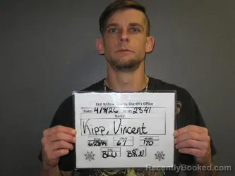 Mugshot of VINCENT KIPP booked in Red Willow County, Nebraska on April 8, 2026