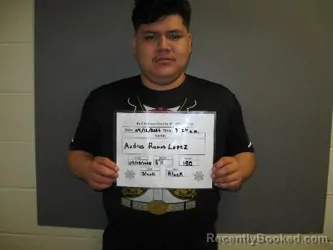 Mugshot of ANDRES RAMOS LOPEZ booked in Red Willow County, Nebraska on April 12, 2026
