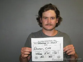 Mugshot of COLE DOWNEY booked in Red Willow County, Nebraska on May 30, 2026