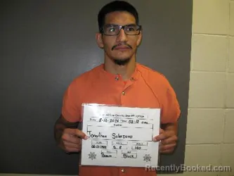 Mugshot of Jonathan Solorzano booked in Red Willow County, Nebraska on August 16, 2026