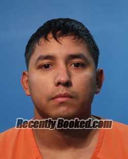 Booking photo from Brazoria County, Texas