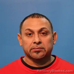 Mugshot of Oscar Acosta Salinas booked in Brazoria County, Texas on April 1, 2026