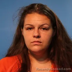 Mugshot of JACEY MARIE ORLINDA CALDWELL booked in Brazoria County, Texas on April 2, 2026