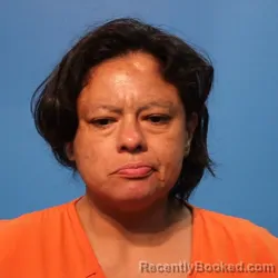 Mugshot of Melisa Salinas Strauther booked in Brazoria County, Texas on April 6, 2026
