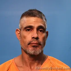 Mugshot of Juan Garcia booked in Brazoria County, Texas on April 16, 2026