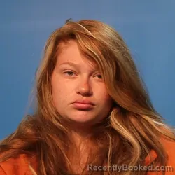 Mugshot of Taylor Alexis Sparrow booked in Brazoria County, Texas on April 22, 2026