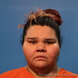 Mugshot of EVA MARIE SANCHEZ booked in Brazoria County, Texas on April 22, 2026
