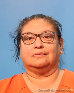 Mugshot of NICOLE ATHENA FLORES booked in Brazoria County, Texas on May 1, 2026