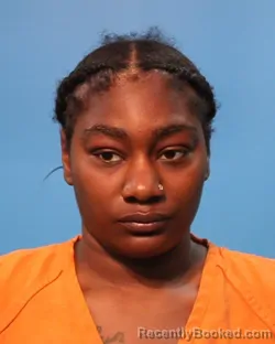 Mugshot of MARKESHA LANAE ROBINSON booked in Brazoria County, Texas on May 9, 2026