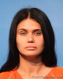 Mugshot of MARIA EVELYN ALVAREZ booked in Brazoria County, Texas on June 16, 2026