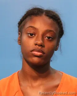 Mugshot of ALIYAH SARIAH CLARK booked in Brazoria County, Texas on June 19, 2026