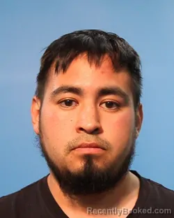 Mugshot of NATHAN DOMINIC VIVARES booked in Brazoria County, Texas on June 24, 2026