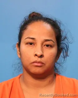 Mugshot of ANA ELIZABETH ARIAS booked in Brazoria County, Texas on June 28, 2026