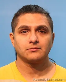 Mugshot of Manuel Alejandro Martinez booked in Brazoria County, Texas on July 1, 2026