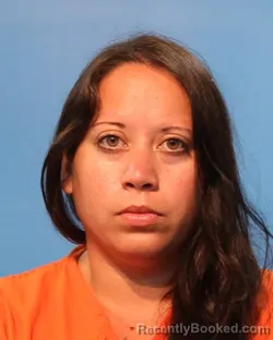 Mugshot of ALLYSSA SUZANNE FLORES-ROUSSEAU booked in Brazoria County, Texas on July 7, 2026