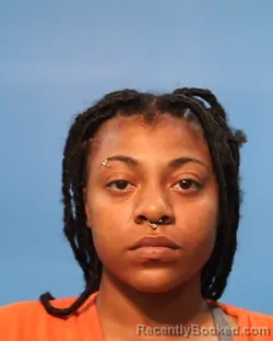 Mugshot of Dezariah Elizabeth Thompson booked in Brazoria County, Texas on July 15, 2026