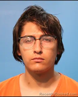 Mugshot of Brayden Xavier Rodriguez booked in Brazoria County, Texas on July 28, 2026