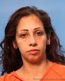 Mugshot of Bianca Lynn Pacheco booked in Brazoria County, Texas on July 30, 2026
