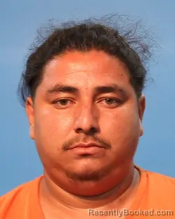 Mugshot of Rudy De Jesus Bojorquez Gomez booked in Brazoria County, Texas on August 1, 2026