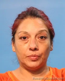 Mugshot of Emily Michelle Trevino booked in Brazoria County, Texas on August 2, 2026