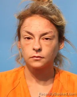 Mugshot of Kallie Graves booked in Brazoria County, Texas on August 6, 2026