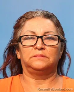 Mugshot of Rosalia Banda booked in Brazoria County, Texas on August 8, 2026