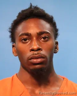 Mugshot of D'marcus Charles Williams booked in Brazoria County, Texas on August 8, 2026