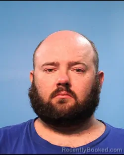 Mugshot of Sean Patrick Berkley booked in Brazoria County, Texas on August 9, 2026