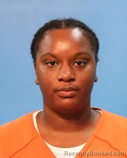 Mugshot of Lennecia Darajah Rice booked in Brazoria County, Texas on August 11, 2026