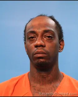 Mugshot of Deandre Rayshawn King booked in Brazoria County, Texas on August 12, 2026