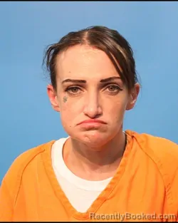 Mugshot of Stephanie Louise Hall booked in Brazoria County, Texas on August 13, 2026