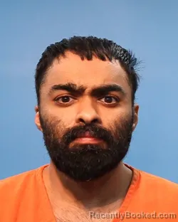 Mugshot of Aqeel Mehboob Ali booked in Brazoria County, Texas on August 14, 2026