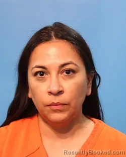 Mugshot of Yessenia Duque booked in Brazoria County, Texas on August 15, 2026