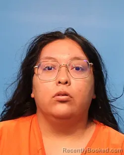 Mugshot of Jazmin Zamarripa booked in Brazoria County, Texas on August 16, 2026