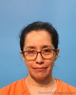 Mugshot of Roseanna Rivera booked in Brazoria County, Texas on August 19, 2026