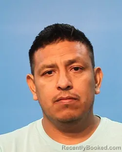Mugshot of Jose Miguel Angel Garduno-Cruz booked in Brazoria County, Texas on August 20, 2026