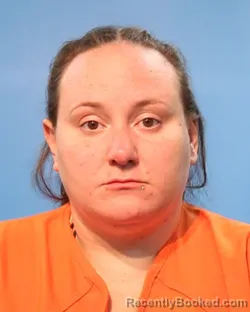 Mugshot of Ashlee Chisum booked in Brazoria County, Texas on August 23, 2026