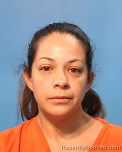 Mugshot of Priscilla Arredondo booked in Brazoria County, Texas on August 23, 2026