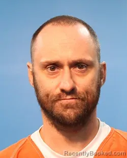 Mugshot of Aaron Paul Leblanc booked in Brazoria County, Texas on August 24, 2026