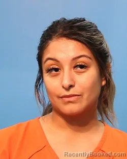 Mugshot of Angelica Perez booked in Brazoria County, Texas on August 24, 2026