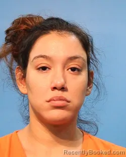 Mugshot of Astrid Natalie Leiva booked in Brazoria County, Texas on September 14, 2026