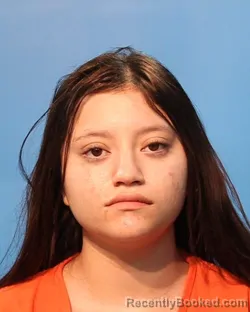 Mugshot of Ashly Nicole Monterrosa booked in Brazoria County, Texas on September 26, 2026