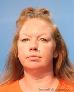 Mugshot of Carly Danielle Larson booked in Brazoria County, Texas on October 1, 2026