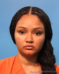 Mugshot of Taylor Tiarra Johnson booked in Brazoria County, Texas on October 6, 2026