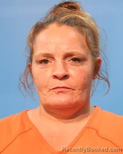 Mugshot of Amy Dawn Spears booked in Brazoria County, Texas on October 12, 2026