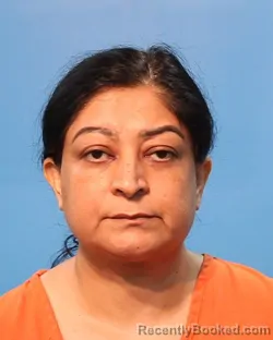Mugshot of Swati Kapoor booked in Brazoria County, Texas on October 12, 2026