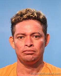 Mugshot of Roberto Carlos Bermudez Romero booked in Brazoria County, Texas on October 12, 2026