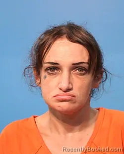 Mugshot of Stephanie Louise Hall booked in Brazoria County, Texas on October 14, 2026