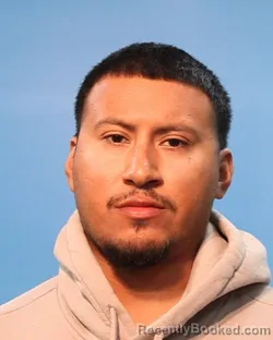Mugshot of Ronaldo Almanza Garcia booked in Brazoria County, Texas on October 18, 2026