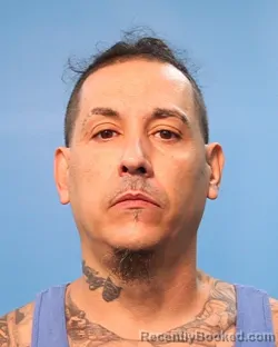 Mugshot of John Andrew Garcia booked in Brazoria County, Texas on October 18, 2026
